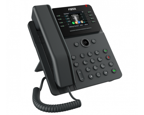 SIP-телефон Fanvil V62G, 12 SIP-аккаунтов, 2.8" 320x240 цветной экран, POE, БП в комплекте, 2x1 Gbps, чёрный SIP-телефон Fanvil V62G, 12 SIP-аккаунтов, 2.8" 320x240 цветной экран, POE, БП в комплекте, 2x1 Gbps, чёрный