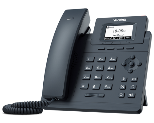 SIP-телефон YEALINK SIP-T30, 1 аккаунт, 2.3" LCD-экран 132х64, БП в комплекте, черный SIP-телефон YEALINK SIP-T30, 1 аккаунт, 2.3" LCD-экран 132х64, БП в комплекте, черный