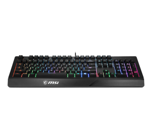 Клавиатура проводная игровая MSI VIGOR GK20, USB, черный