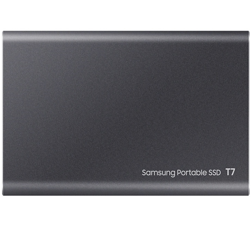 Внешний накопитель SSD 2TB Samsung T7, USB 3.2, серый