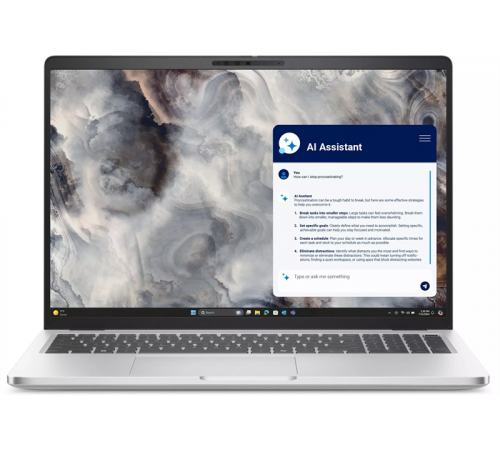 Ноутбук DELL 16 Pro Plus, Intel Ultra 7 268V vPro, 16", 16:10, QHD+, 2560 x 1600,120 Hz, IPS, 32GB LPDDR5, 1TB SSD, Intel Arc graphics, Linux, Eng/Rus, серебристый