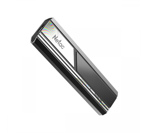 Внешний накопитель SSD 1TB Netac ZX10, USB 3.2, черный/серебристый