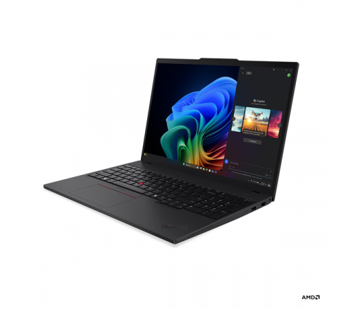 Ноутбук Lenovo ThinkPad T16 G4/ 16"/ WUXGA/ 1920x1200/ IPS/ AMD Ryzen AI 7 PRO 350/16GB DDR5/512GB SSD/Radeon 860M/WiFi7/BT/Kb Ru/Eng/Win 11 Pro ENG/черный