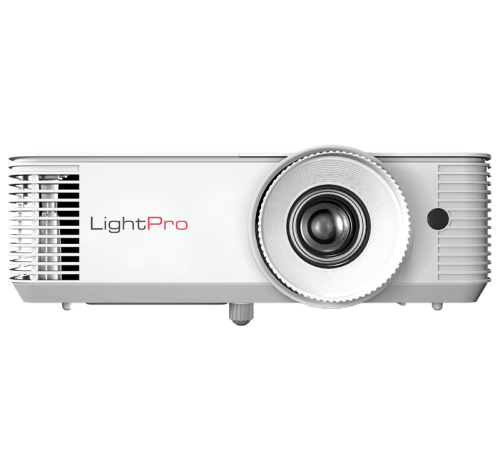 Проектор INFOCUS IN0048SL, DLP,4400 lm,FullHD,30 000:1, 1.13~1.47:1, 2xHDMI 1.4,VGA in/out,Composite Video,3.5mm in/out,USB-A, RS-232, RJ-45,10W, 27дБ, PJ-Link, белый