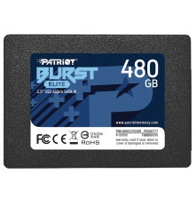 Твердотельный накопитель Patriot BURST ELITE, 480GB, 2.5"