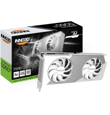 Видеокарта INNO3D RTX 5060 Ti Twin X2 OC WHITE 16GB, GDDR7/128-bit
