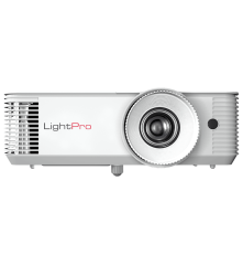 Проектор INFOCUS IN0046SL, DLP, 4700 lm, WXGA, 30000:1,1.19~1.54:1, 2xHDMI 1.4, VGA in/out, Composite Video, 3.5mm in/out, USB-A, RS-232, RJ-45, 10W, 27дБ, PJ-Link, белый