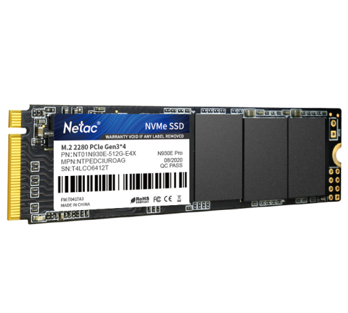 Твердотельный накопитель Netac N930E Pro, 512GB, M.2(22x80mm)