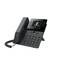 SIP-телефон Fanvil V63, 6 SIP-аккаунтов, 2.8", 320x240 цветной экран, POE, БП в комплекте, 2x1 Gbps, черный