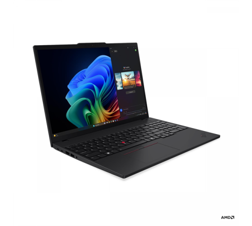 Ноутбук Lenovo ThinkPad T16 G4/ 16"/ WUXGA/ 1920x1200/ IPS/ AMD Ryzen AI 7 PRO 350/16GB DDR5/512GB SSD/Radeon 860M/WiFi7/BT/Kb Ru/Eng/Win 11 Pro ENG/черный