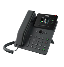 SIP-телефон Fanvil V61G, 4 SIP-аккаунта, 2.4" 320x240 цветной экран, POE, БП в комплекте, 2x1 Gbps, черный