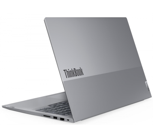 Ноутбук Lenovo ThinkBook 16 G7 ARP, AMD Ryzen 7 7735HS/16GB DDR5 4800/512GB SSD M.2/Radeon 680M/16"/WUXGA/1920x1200/IPS/WiFi 6E/KbRu/Eng/BT/IR Cam/NoOS/серый