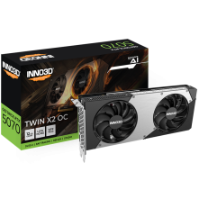 Видеокарта INNO3D RTX 5070 Twin X2 OC 12GB, GDDR7/192-bit