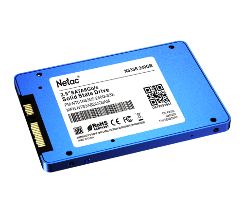 Твердотельный накопитель Netac N535S, 240GB, 2.5"