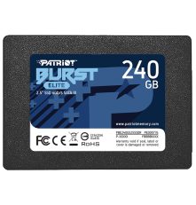 Твердотельный накопитель Patriot BURST ELITE, 240GB, 2.5"
