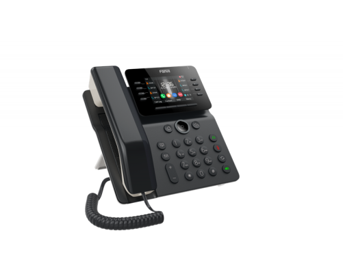 SIP-телефон Fanvil V64, 12 SIP-аккаунтов, 3.5" 480x320 цветной экран, POE, БП в комплекте, 2x1 Gbps, Wi-Fi, BT 4.2, черный SIP-телефон Fanvil V64, 12 SIP-аккаунтов, 3.5" 480x320 цветной экран, POE, БП в комплекте, 2x1 Gbps, Wi-Fi, BT 4.2, черный