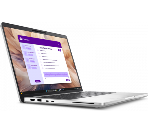 Ноутбук Dell Pro 14 Plus PB14250, Intel Core Ultra 5 236V/16GB LPDDR5/512GB SSD/Intel  Arc graphics/14"/FHD+/Linux/KB Eng/Rus/серебристый