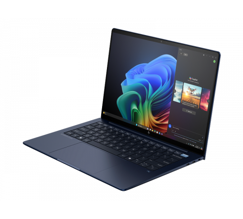 Ноутбук HP EliteBook Ultra G1i AI, Intel Core U7-258V/32Gb LPDDR5x-8533/1Tb SSD NVMe/14"/3K/2880x1800/OLED/400cd/Touchscreen IR AGENG/RU Kbd/Win 11 Pro/синий