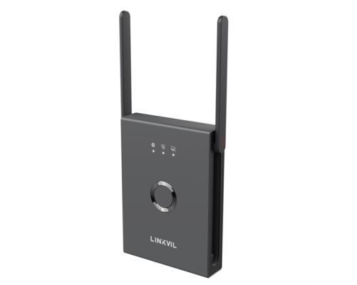 Базовая станция Fanvil LINKVIL W710D, 20 SIP-аккаунтов, 10 одновременных вызовов, 10 клиентов, до 50м. в помещении, до 300м. прямой видимости, черный