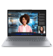 Ноутбук Lenovo ThinkBook 16 G8 IAL, Intel Ultra 5 225U/16GB DDR5 5600/512GB SSDM.2/Intel Graphics/16"/WUXGA/1920x1200/IPS/WiFi6E/BT/Kb Eng/Ru/NoOS/серый
