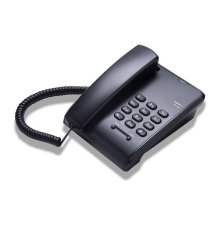 Телефон проводной GIGASET DA180 SYS RUS, черный