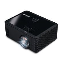 Проектор INFOCUS IN136ST, DLP,4000 ANSI Lm,WXGA(1280x800),28500:1,0.521:1,3.5mm in,Composite video,VGA,HDMI 1.4a x3,USB-A,3.5mm out,VGA,RS232,RJ45, черный