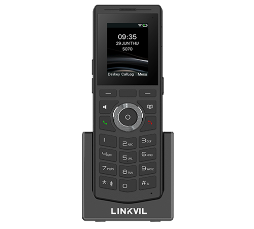 SIP-телефон Fanvil LINKVIL W610W, 4 SIP-аккаунта, 2" 240 х 320 цветной экран, BT 5.0, 1900mAh, черный