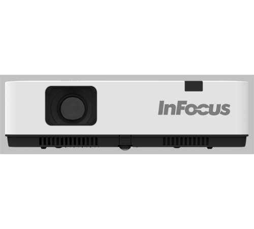 Проектор INFOCUS IN1034, 3LCD, 5000lm, XGA,1.48~1.78:1,50000:1,16W,2хHDMI 1.4b, VGAin, CompositeIN, 3,5audioIN, RCAx2IN, USB-A, VGAout, 3,5audioOUT, RS232, MiniUSB B serv, RJ45, PJLink, белый