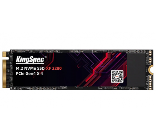 Твердотельный накопитель KingSpec XF-512, 512GB, M.2(22x80mm)