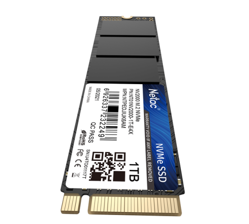 Твердотельный накопитель Netac NV2000, 1TB, M.2(22x80mm)