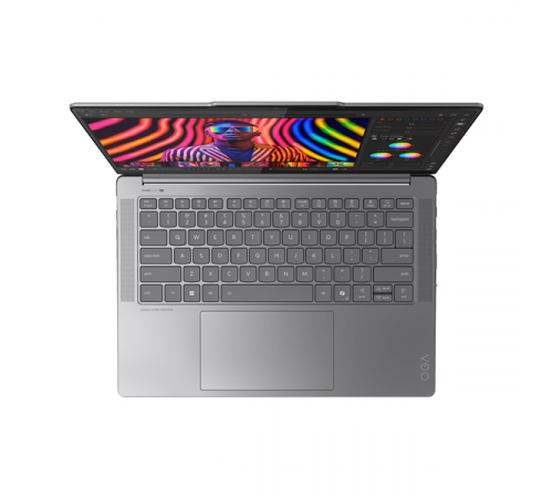 Ноутбук Lenovo Yoga Pro 7 14IAH10 , Intel Ultra 9 285H/32GB LPDDR5x/1TB SSD M.2/Arc Graphics 140T/14.5"/3K/3000x1876/OLED/1000N/Touch/WiFi7/BT/5.0MP+IR Cam/Win 11 Home/серый