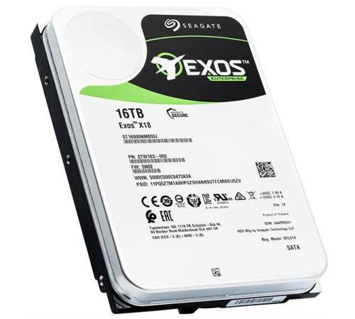 Жесткий диск 16TB Seagate Exos X18 ST16000NM000J
