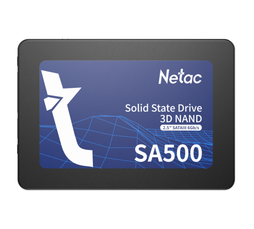 Твердотельный накопитель Netac SA500, 120GB, 2.5"