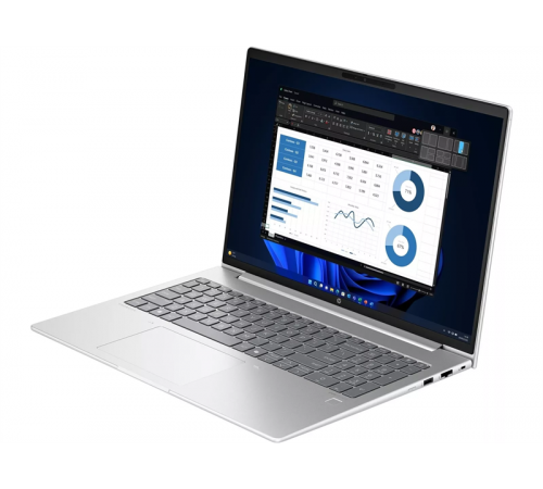 Ноутбук HP Probook 460 G11, Intel Core Ultra 7 155U/16GB DDR5 5600/512GB SSD/16"/WUXGA/1920x1200/UWVA/Intel AX211 Wi-Fi/Dos/KB Eng/Rus/серебристый