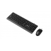 Комплект (клавиатура/мышь) проводной Philips SPT6247, USB 2.0, 104 клав/3 кнопки, 1200 dpi, русская заводская раскладка, чёрный