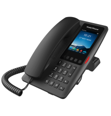 SIP-телефон Fanvil H6W, 2 SIP-аккаунта, 3.5" 320x480 цветной экран, POE, БП в комплекте, 1x100 Mbps, Wi-Fi 6, чёрный