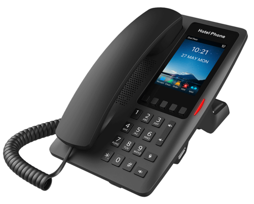 SIP-телефон Fanvil H6W, 2 SIP-аккаунта, 3.5" 320x480 цветной экран, POE, БП в комплекте, 1x100 Mbps, Wi-Fi 6, чёрный SIP-телефон Fanvil H6W, 2 SIP-аккаунта, 3.5" 320x480 цветной экран, POE, БП в комплекте, 1x100 Mbps, Wi-Fi 6, чёрный