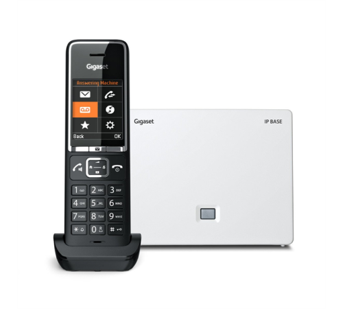SIP-телефон GIGASET COMFORT 550A IP BASE, черный/белый