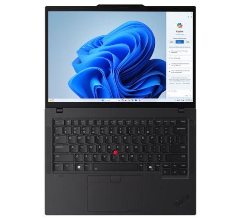 Ноутбук Lenovo ThinkPad T14 Gen 5, Intel Ultra 7 165U/16GB DDR5 5600/1TB SSD M.2/Intel Iris Xe/14"/WUXGA/1920x1200/IPS/WiFi/BT/Kb Ru/Eng/Win 11 Pro Eng/черный