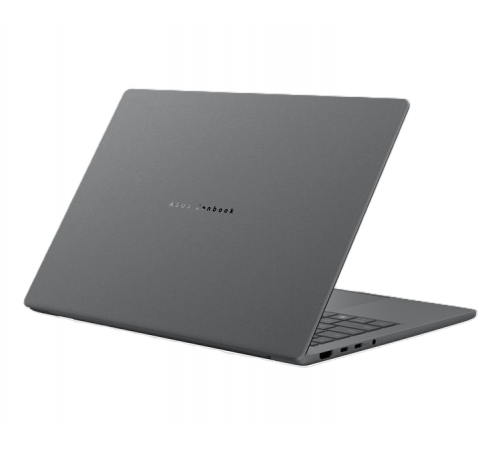 Ноутбук ASUS Zenbook A14 UX3407QA-QD267W, Snapdragon X1 26 100/Qualcomm Hexagon/LPDDR5X 16GB/512GB PCIE SSD/Adreno GPU/WUXGA/1920x1200/Win 11 Home/серый