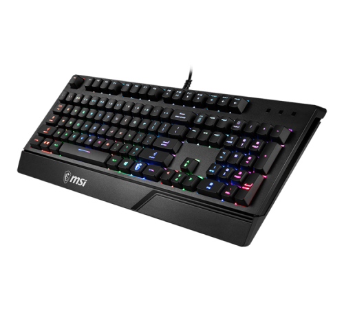 Клавиатура проводная игровая MSI VIGOR GK20, USB, черный