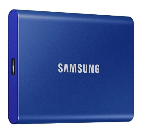 Внешний накопитель SSD 1TB Samsung T7, USB 3.2, синий