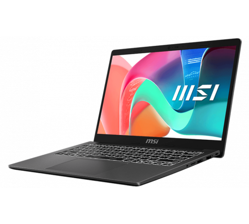 Ноутбук MSI Modern 13 F1MOG, Intel Core 7 150U/13.3"/ FHD 1920*1080/IPS/DDR4 16GB (8GB*2)/512GB SSD/Intel Graphics/Win11 Home/серый