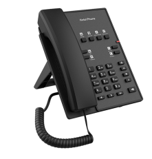 SIP-телефон Fanvil H1, 1xEthernet 10/100, HD Voice, 8 DSS Keys, PoE, БП, черный