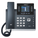 SIP-телефон YEALINK SIP-T44W, 12 аккаунтов, 2 порта USB, Wi-Fi, цветной экран 2.8", BLF, PoE, GigE, без БП, черный