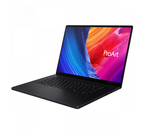 Ноутбук ASUS ProArt P16 H7606WR-SE005X, AMD Ryzen AI 9 HX 370/LPDDR5X 32GB/2TB PCIE G4 SSD/GeForce RTX 5070/GPU 12GB GDDR7/16.0"/4K/3840x2400/OLED/16:10/120Hz/Win 11 Pro/черный