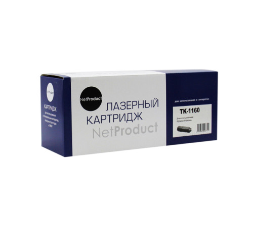 Тонер-картридж NetProduct (N-TK-1160) для Kyocera P2040dn/P2040dw, (7200 стр.) с чипом