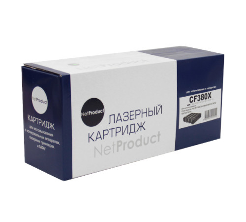 Картридж NetProduct для HP CLJ Pro MFP M476dn/dw/nw, №312X, черный (4400 стр.)