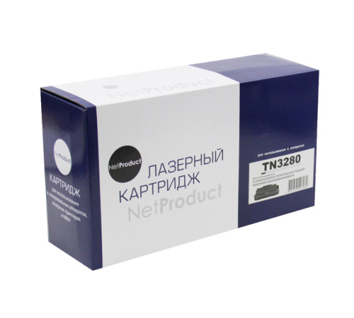Тонер-картридж NetProduct (N-TN-3280) для Brother HL-5340/5350/5370/5380/DCP-8070D, (8000 стр.)
