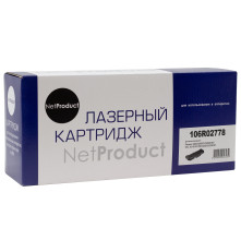 Тонер-картридж NetProduct (N-106R02778) для Xerox Phaser 3052/3260/WC 3215/3225, (3000 стр.)(новая прошивка)